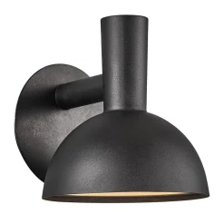 Buitenwandlamp ARKI zwart Ø 20 cm