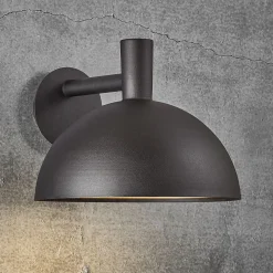 Buitenwandlamp ARKI zwart Ø 35 cm