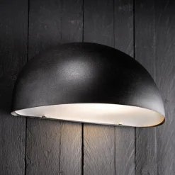 Buitenwandlamp Bergen, zwart