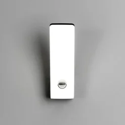 Buitenwandlamp Cairo, antraciet, kunststof, sensor