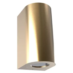 Buitenwandlamp Canto Maxi 2, messing