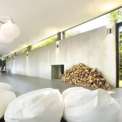 Buitenwandlamp Canto Maxi 2, messing