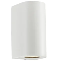 Buitenwandlamp Canto Maxi 2, wit