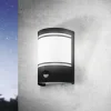 Buitenwandlamp Cerno met bewegingsmelder, zwart