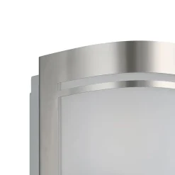 Buitenwandlamp Cerno, roestvrij staal