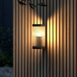 Buitenwandlamp Coupar, zwart