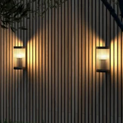 Buitenwandlamp Coupar, zwart