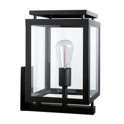 Buitenwandlamp de Vecht, 37 cm, zwart