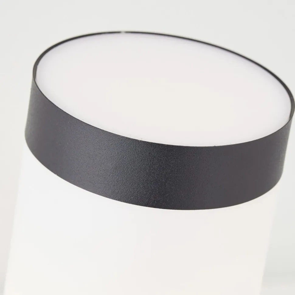 Buitenwandlamp Dody Sensor, zwart, metaal, kunststof