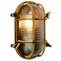 Buitenwandlamp Dudley, messing