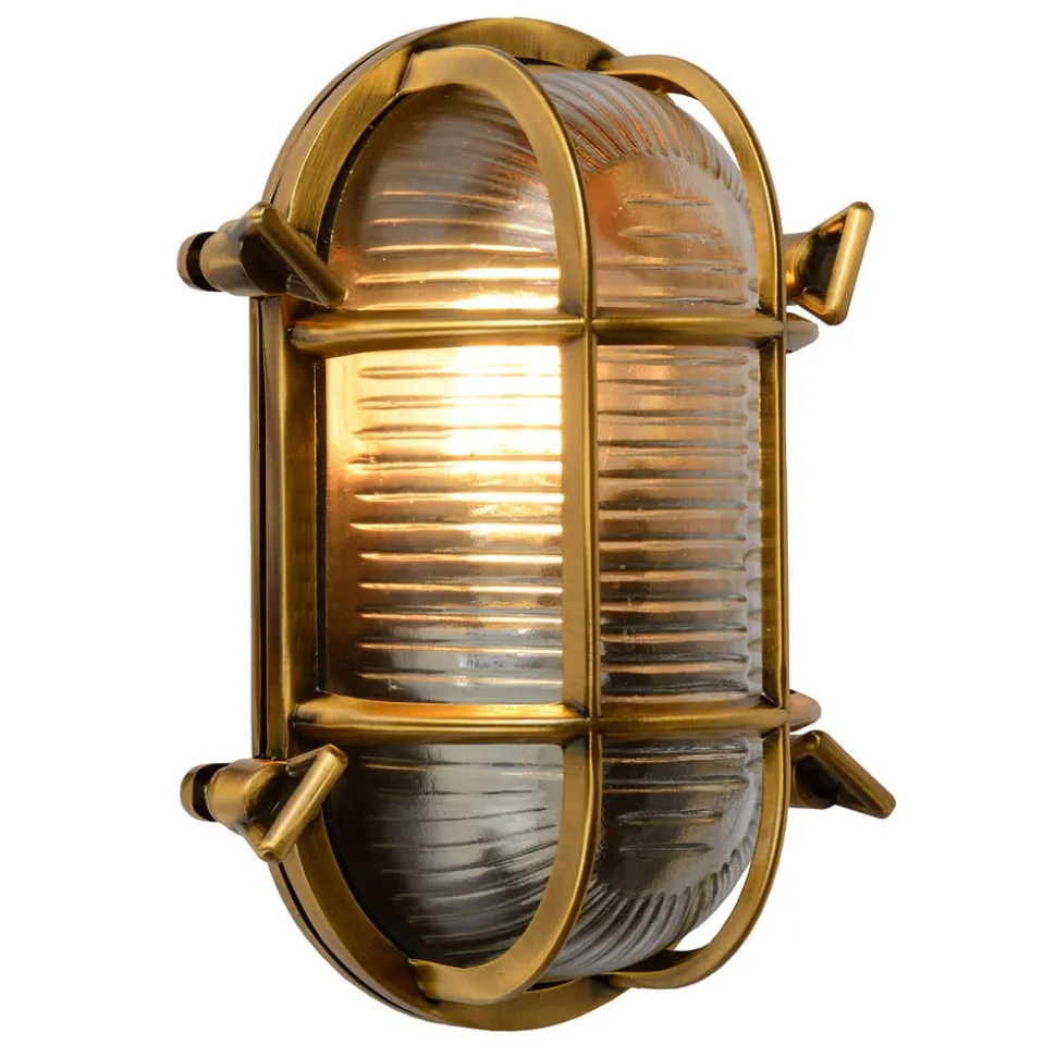 Buitenwandlamp Dudley, messing