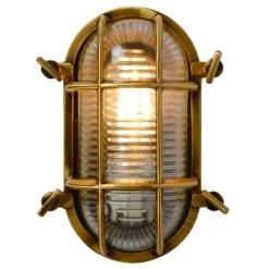 Buitenwandlamp Dudley, messing