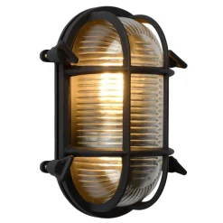 Buitenwandlamp Dudley, zwart