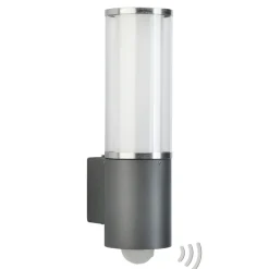 Buitenwandlamp Elettra met bewegingssensor