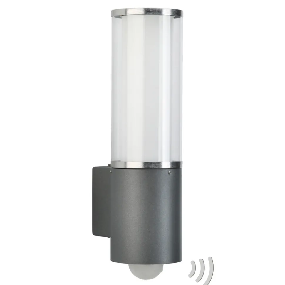 Buitenwandlamp Elettra met bewegingssensor