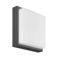 Buitenwandlamp Ernest, grafiet, E27, bewegingsmelder