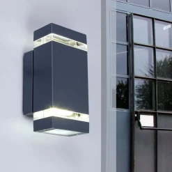 Buitenwandlamp Focus, antraciet