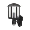 Buitenwandlamp Genefe, met sensor, zwart