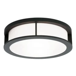 Buitenwandlamp Henry, Ø 30cm antraciet