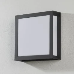 Buitenwandlamp Henry, antraciet IP44