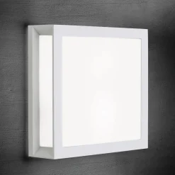 Buitenwandlamp Henry, wit