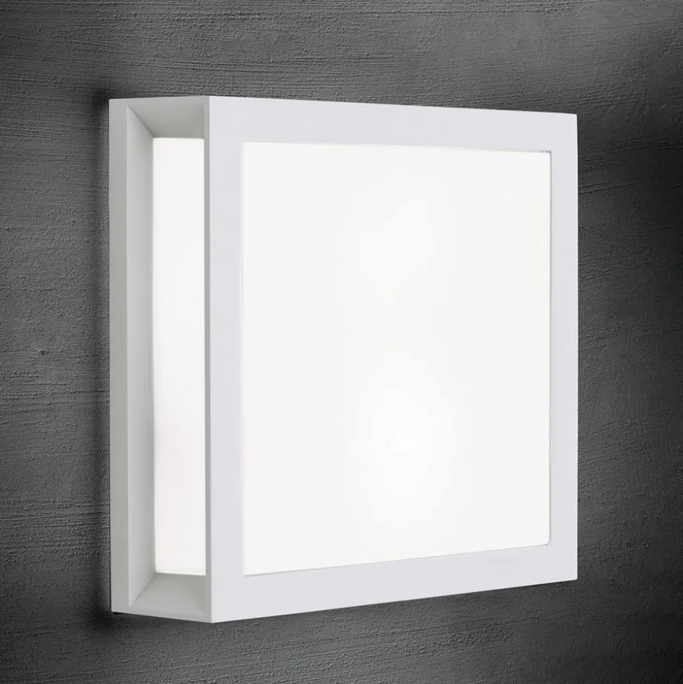 Buitenwandlamp Henry, wit