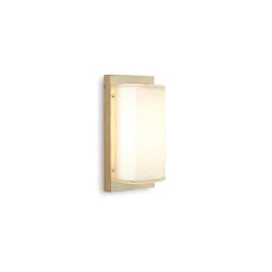 Buitenwandlamp Ice Cubic 3410, messing natuur