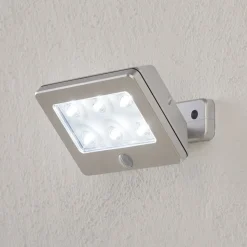 Buitenwandlamp Kollig, sensor, op batterijen