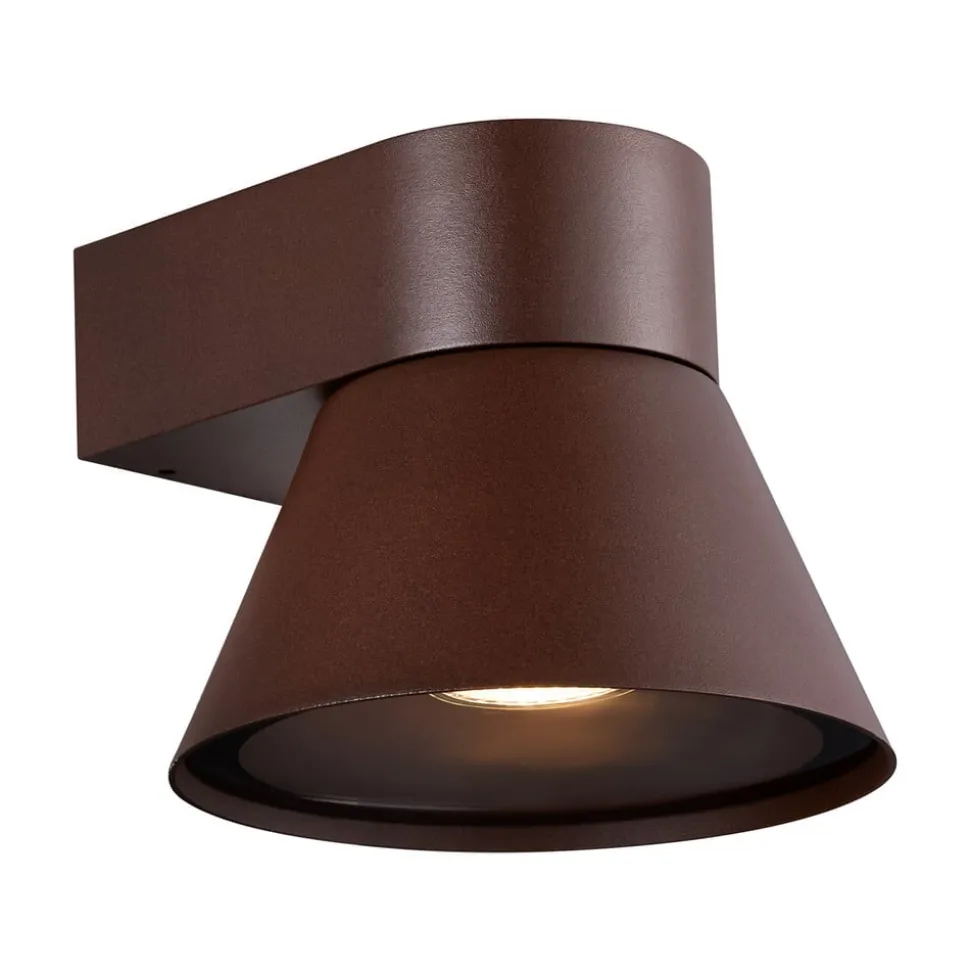 Buitenwandlamp Kyklop Cone IP54, roest