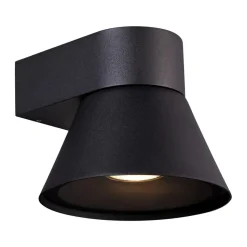 Buitenwandlamp Kyklop Cone IP54, zwart