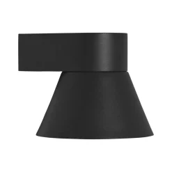 Buitenwandlamp Kyklop Cone IP54, zwart