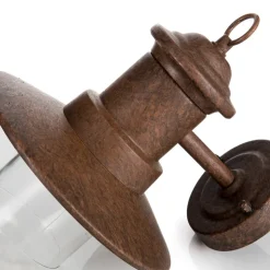 Buitenwandlamp Leonie Vintage-bruin