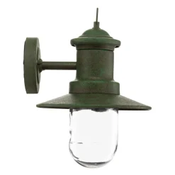 Buitenwandlamp Leonie Vintage-groen