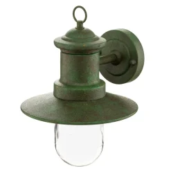 Buitenwandlamp Leonie Vintage-groen