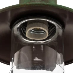 Buitenwandlamp Leonie Vintage-groen