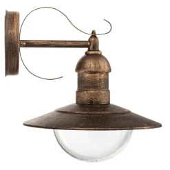 Buitenwandlamp Linda met vintage-roest-optiek