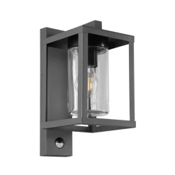 Buitenwandlamp Lunga met bewegingsmelder