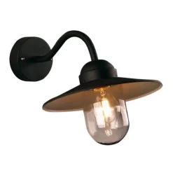 Buitenwandlamp LUXEMBOURG, zwart