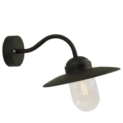 Buitenwandlamp LUXEMBOURG, zwart