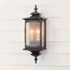 Buitenwandlamp Market Square 2, brons