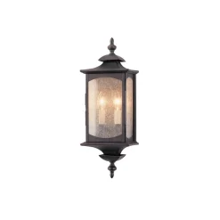 Buitenwandlamp Market Square 2, brons