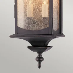 Buitenwandlamp Market Square 2, brons