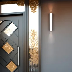 Buitenwandlamp Marne, hoogte 30 cm, up- en downlight