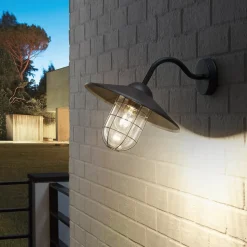 Buitenwandlamp Melgoa in nautische look