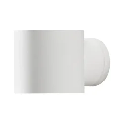 Buitenwandlamp Modena Round, rond, wit