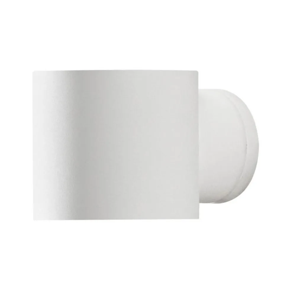 Buitenwandlamp Modena Round, rond, wit