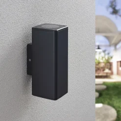 Buitenwandlamp Nati, IP54, GU10, hoekig