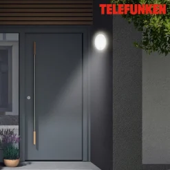 Buitenwandlamp Nizza Ø 28cm wit 4.000K