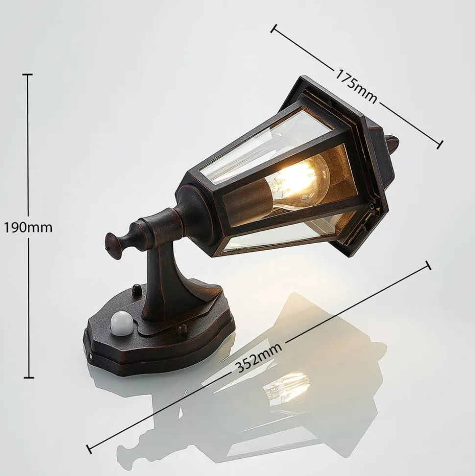 Buitenwandlamp Noor met bewegingsmelder