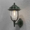 Buitenwandlamp PARMA staand, groen